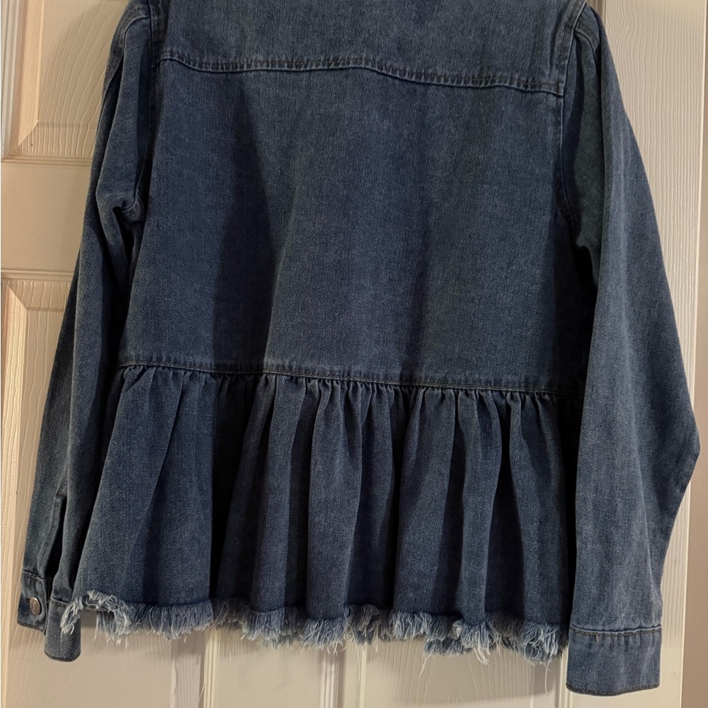 Mud Pie Blue Denim Jacket - Picture 2 of 3